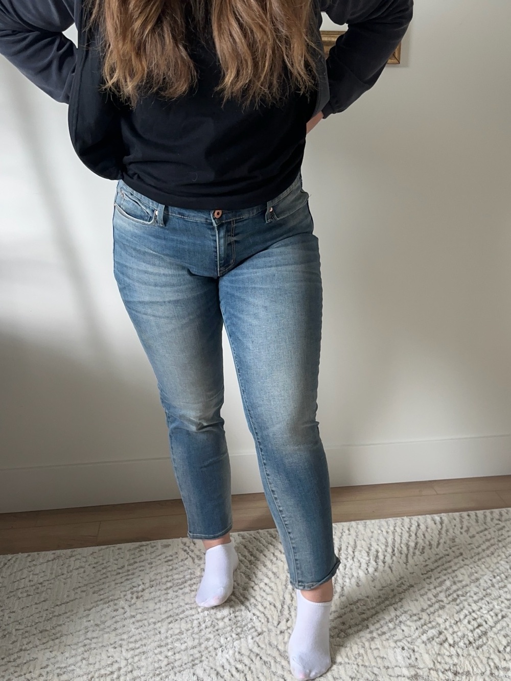 Denizen From Levi’s Modern Slim Cuffed Jeans W32